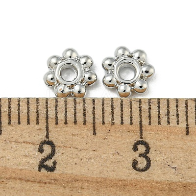 Rack Plating Zinc Alloy Spacer Beads FIND-T071-04P-1