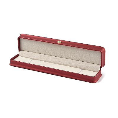 PU Leather Bracelet Necklace Gift Boxes LBOX-L005-H05-1