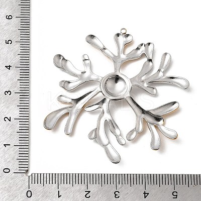 Two Tone 304 Stainless Steel Big Pendants STAS-B120-01GP-01-1