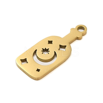 304 Stainless Steel Pendants STAS-S123-03G-03-1