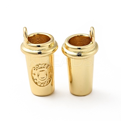 Rack Plating Brass Pendants KK-E060-15G-1