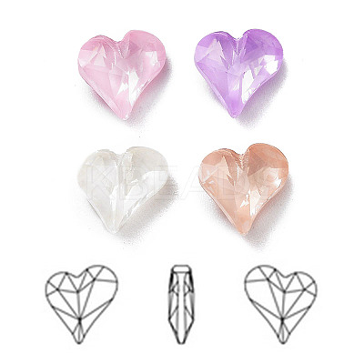 K9 Glass Rhinestone Cabochons RGLA-M016-E01-DE-1
