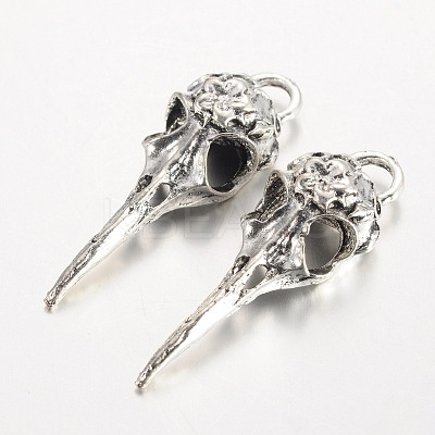 Tibetan Style Alloy Pendants PALLOY-K110-27AS-NR-1