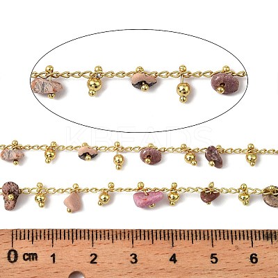 Handmade Brass Nuggets Link Chains CHC-L053-11G-07-1