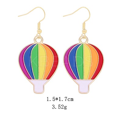 Alloy Dangle Earrings DT7553-6-1