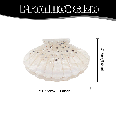 1Pc Acetic Acid Claw Hair Clips PHAR-LP0001-30A-1