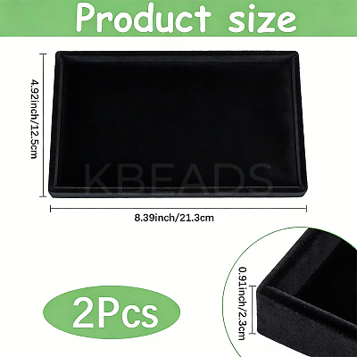 Rectangle Velvet Display Trays ODIS-SP0002-23A-1