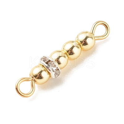 Electroplate Non-magnetic Synthetic Hematite Connector Charms PALLOY-JF01516-1