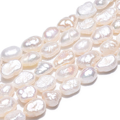Natural Cultured Freshwater Pearl Beads Strands PEAR-N014-05K-1