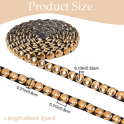 Brass Cone Nailhead Trim OCOR-WH0088-22G-1