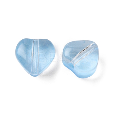 120Pcs 12 Style Imitation Jade Glass Beads GLAA-FS0001-21-1
