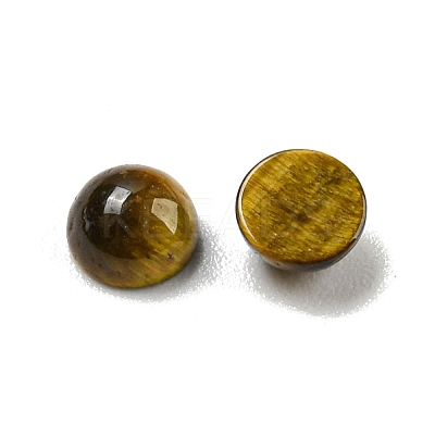 Natural Tiger Eye Cabochons G-H309-03-40-1