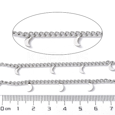 304 Stainless Steel Curb Chains CHS-G041-02P-02-1
