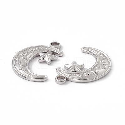 Non-Tarnish 304 Stainless Steel Pendants STAS-K242-02P-1