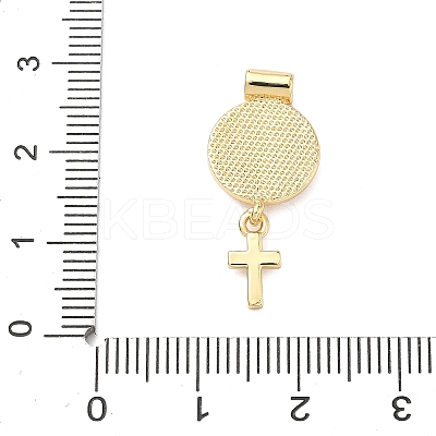 Religion Brass Pendants KK-H539-18G-02-1