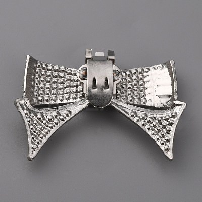 Alloy Rhinestone Shoe Decorations AJEW-WH0020-60P-1