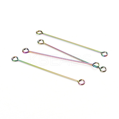 Ion Plating(IP) 304 Stainless Steel Eye Pins STAS-I141-01A-M-1