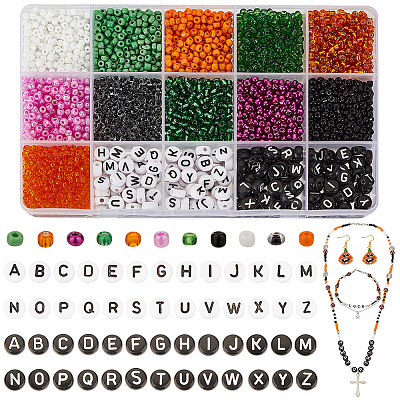 DIY Beads Jewelry Making Finding Kit SEED-PH0001-78-1