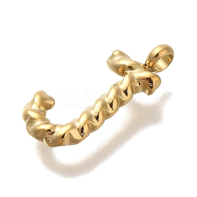 PVD Vacuum Plating 304 Stainless Steel Pendants STAS-S148-28G-J-1
