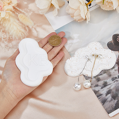 2Pcs 2 Colors Gesso Jewelry Plate DJEW-DC0001-04-1