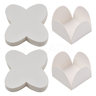 Cross Kraft Paper Chocolate Spacer AJEW-YW0001-49C-1