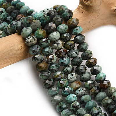 Natural African Turquoise(Jasper) Beads Strands G-Z111-A13-02-1
