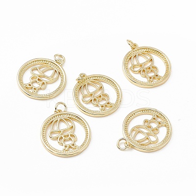 Brass Pendants KK-E068-VB196-1