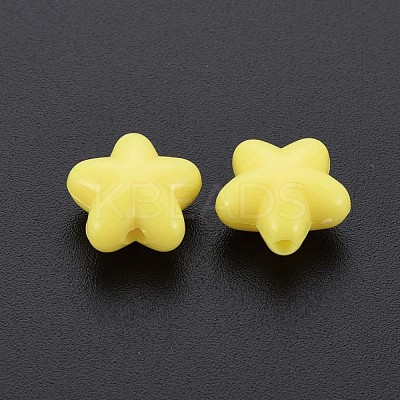Opaque Acrylic Beads MACR-S373-26-A07-1