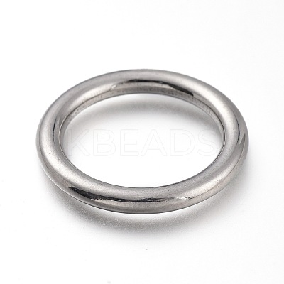Tarnish Resistant 304 Stainless Steel Linking Rings STAS-H120-10P-B-1