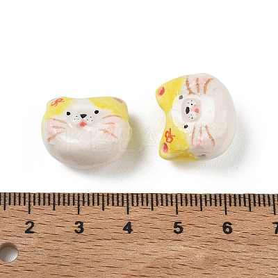 Handmade Polymer Clay Beads PY-CBABDB7-04A-1