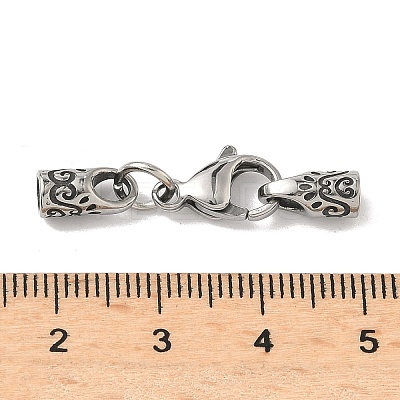 316 Surgical Stainless Steel Lobster Claw Clasps STAS-L307-02ASP-01-1