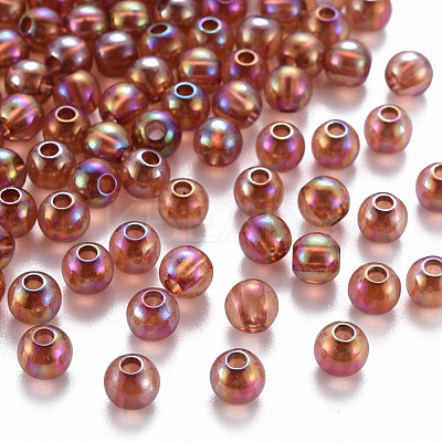 Transparent Acrylic Beads MACR-S370-B6mm-765-1