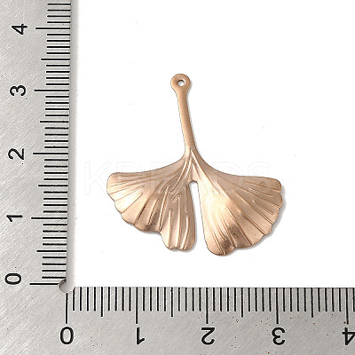 304 Stainless Steel Pendants Ion Plating(IP) STAS-P363-09RG-1