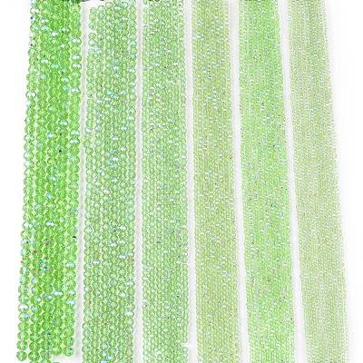 Electroplate Glass Beads Strands LS-EGLA-A044-T4mm-L09-1