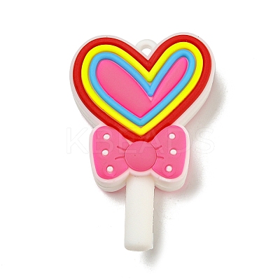 Candy Shape PVC Pendants FIND-E045-01D-1