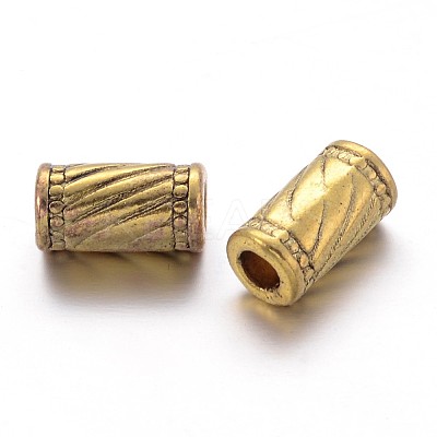 Tibetan Style Alloy Beads X-GLF0336Y-1