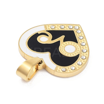 304 Stainless Steel Charms STAS-M341-01G-05-1