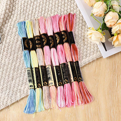 Polyester Embroidery Threads OCOR-WH20074-13A-03A-1