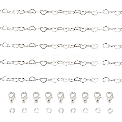DIY Chain Bracelet Necklace Making Kit DIY-TA0003-74-1