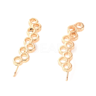 Alloy Dangle Earrings EJEW-F270-06GF-1