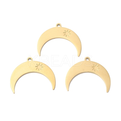 Ion Plating(IP) 316L Surgical Stainless Steel Pendants STAS-H213-85G-1
