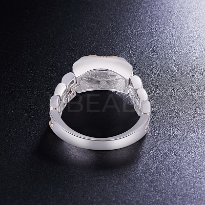 925 Sterling Silver Finger Ring JR535A-02-1