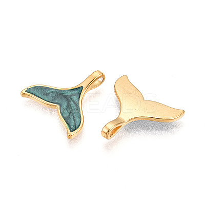 304 Stainless Steel Pendants STAS-N108-18B-G-1