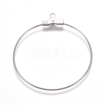 Tarnish Resistant 304 Stainless Steel Wire Pendants STAS-M274-020F-1