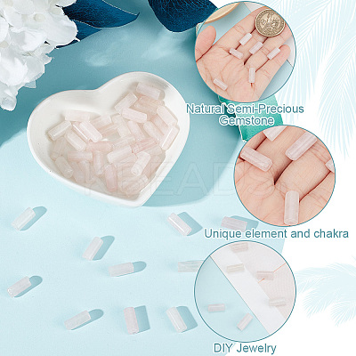 1.5 Strands Natural Rose Quartz Stone Beads Strands G-GO0001-18-1
