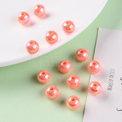 Opaque Acrylic Beads MACR-S370-D10mm-SS2109-1