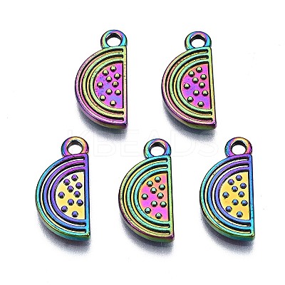 Rainbow Color Alloy Pendants PALLOY-S180-218-NR-1