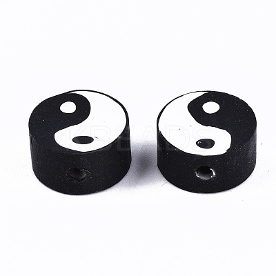 Handmade Polymer Clay Beads CLAY-T016-65A-1