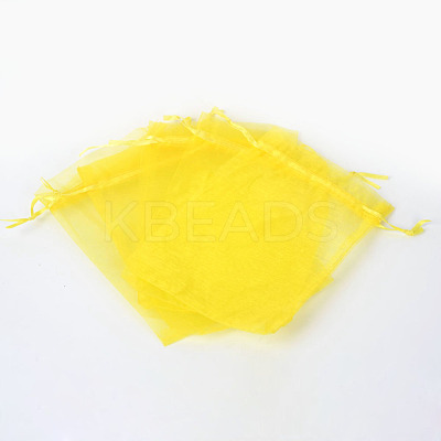 Organza Gift Bags with Drawstring OP-R016-13x18cm-16-1