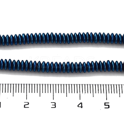 Electroplated Synthetic Non-magnetic Hematite Beads Strands G-P545-A01-01D-1